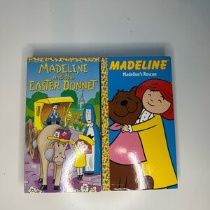 2 Madeline VHS Tapes